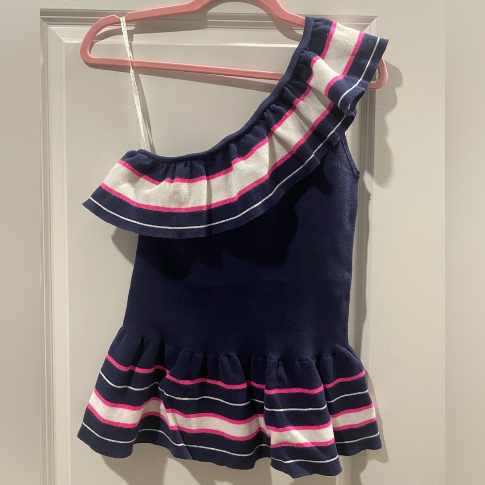 Lilly Pulitzer one shoulder sweater